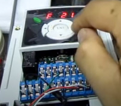 cài đặt tần số max, bảo vệ quá tải biến tần IG5A